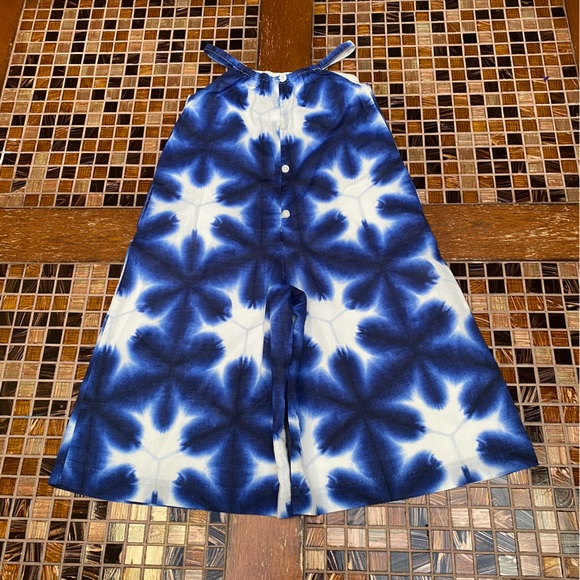 Janie and Jack Shibori Halter Jumpsuit - Picture 6 of 10